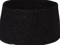 Merkloos Kunststof Kerstboomrok/Kerstboommand Zwart 57 Cm Voor Kerstbomen Van 150-180 Cm New