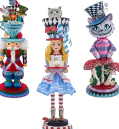 Kurt S. Adler Kerstbeelden></noscript> - Notenkraker - Cheshire Cat (Uit Alice In Wonderland)