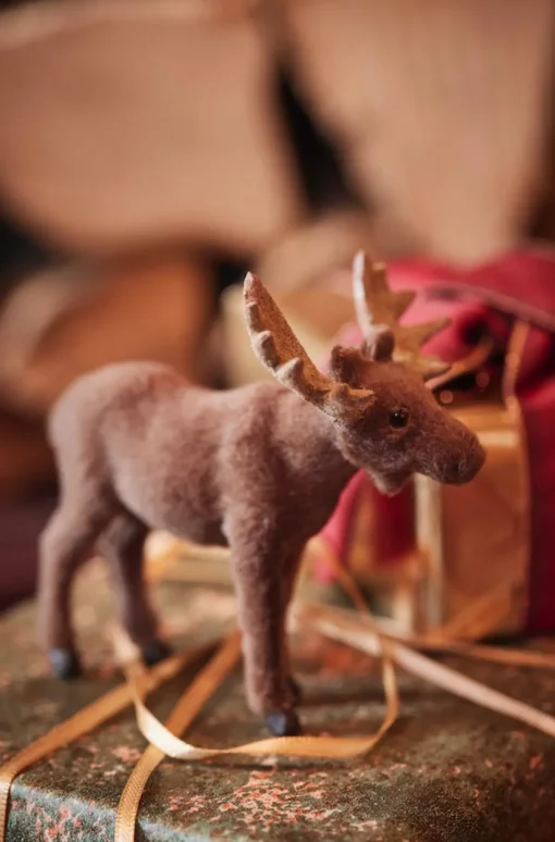 Naturn Christmas Kerststukjes>Landelijke Kaarsen Houder Rendier Gewei Kerstversiering Van | 55 Cm | Kerstverlichting | Houten Waxinelichtjes Houder | Kerstdecoratie Voor Binnen | Duurzame Kerst Versiering | Bruin