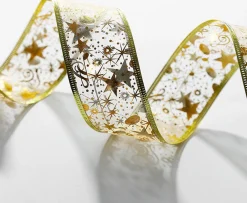 Merkloos Led Kerstboom Licht Lint- 5 Meter 50 Led Lichtjes-Werkt Op Batterij-Kerstdecoratie-Warm Wit Licht-Goud Clearance