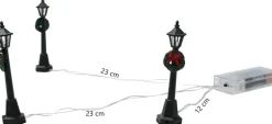 Banzaa Kerststallen></noscript>Led Kerstdorp Verlichting Lantaarn Set 3 Stuks
