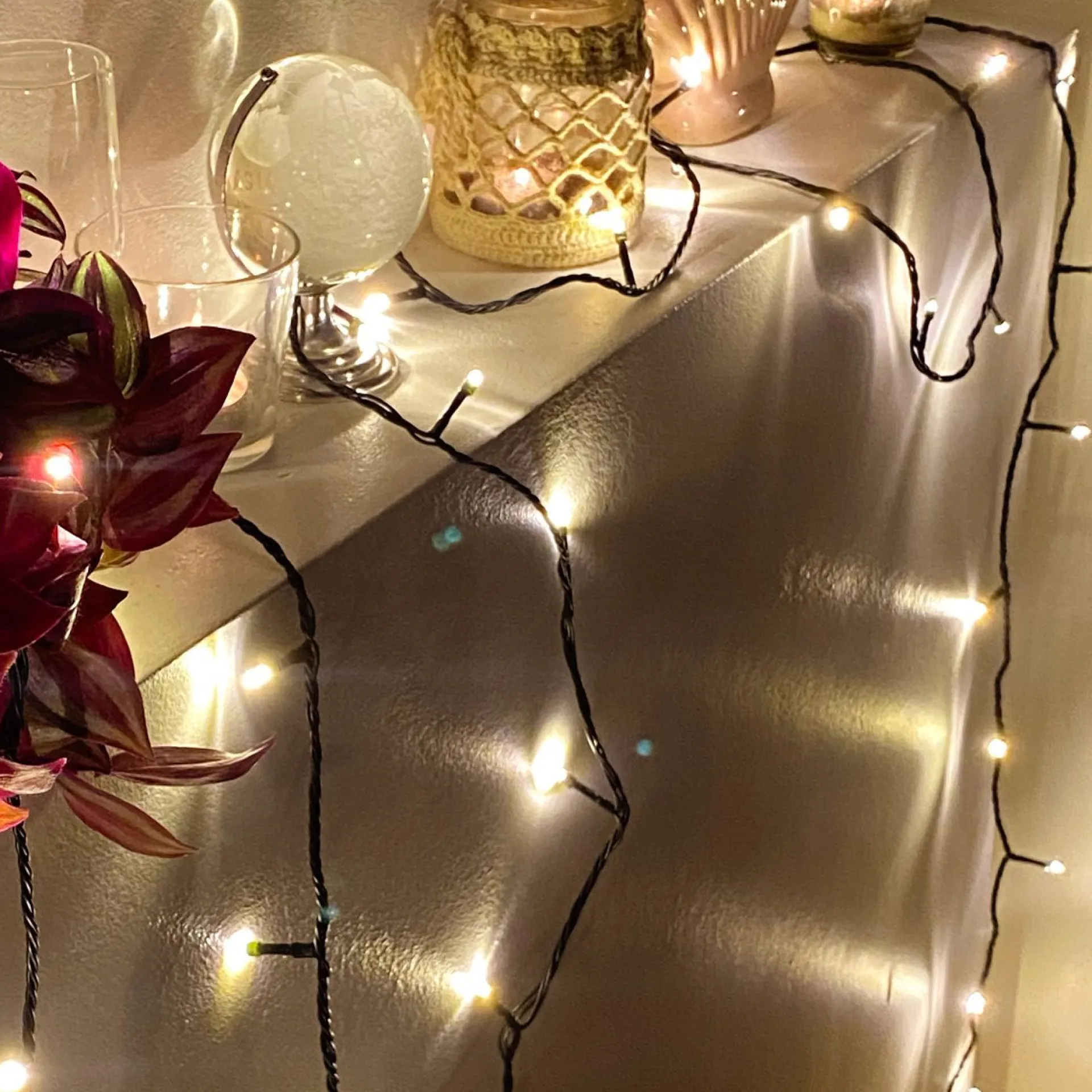 Solistech Led Kerstverlichting Buiten - 90M - Verlengbaar (T/M 120M) - 900 Lichtpuntjes - Ip44 Waterbestendig - Warmwit 2700K - Donkergroene Kabel - Kerst Verlichting Voor Binnen En Buiten - Zeer Energiezuinig 10,8W Sale