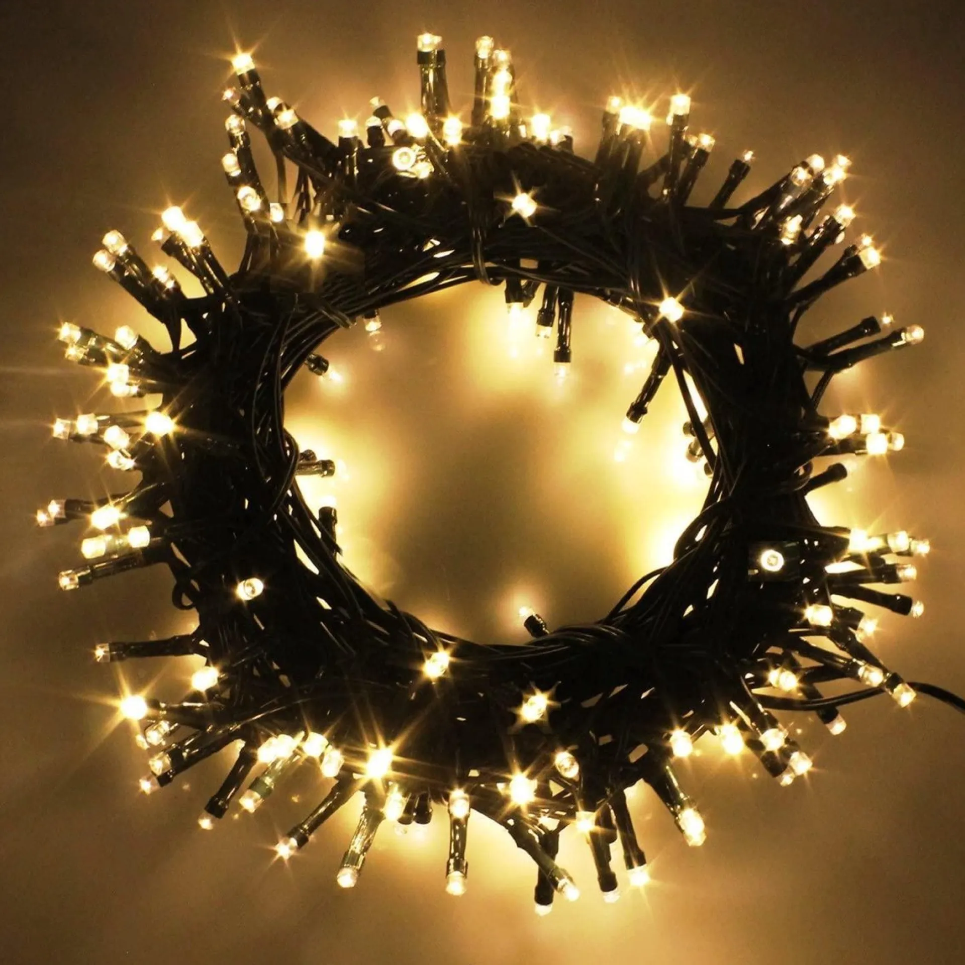 Solistech Led Kerstverlichting Buiten - 120M - 1200 Lichtpuntjes - Ip44 Waterbestendig - Warmwit 2700K - Donkergroene Kabel - Kerst Verlichting Voor Binnen En Buiten - Zeer Energiezuinig 14,4W Cheap