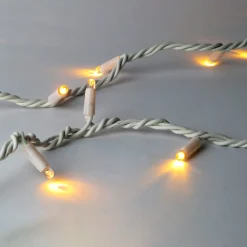 Solistech Led Kerstverlichting Eter Koppelbaar - 50 Lichtpuntjes - Ip65 Waterdicht - Warm Wit 2700K - Hoogwaardige Rubberen Kabel - Energiezuinig 3W - Incl. Stekker 5 M Best