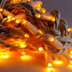 Solistech Led Kerstverlichting Eter Koppelbaar - 500 Lichtpuntjes - Ip65 Waterdicht - Extra Warm Wit 2200K - Hoogwaardige Rubberen Kabel - Energiezuinig 30W - Incl. Stekker 50 M Discount