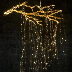 Merkloos Led Lampjes Verlichtingsbundel - 10 Strengen Van 80 Cm - Kerst Versiering - Regen / Ijs / Waterval Lichtjes - Fairy Lights - Draadverlichting Cheap