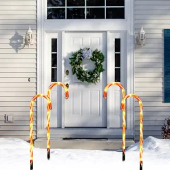 Alizendeh Led Licht Ketting Buiten Zuurstok Touw Licht Kerstverlichting Hot