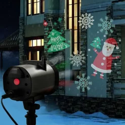 ABC-Led Led Projector - Kerst - Sneeuw - Halloween - Verjaardag - Wisselbare Dia Cheap