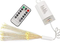 Telestore Led Verlichting Op Batterij - Lampjes - Fireworks Led Lights - Sfeerverlichting - Feestverlichting Vuurwerkverlichting Op Battterij - 30 Cm - Met Afstandbediening Discount