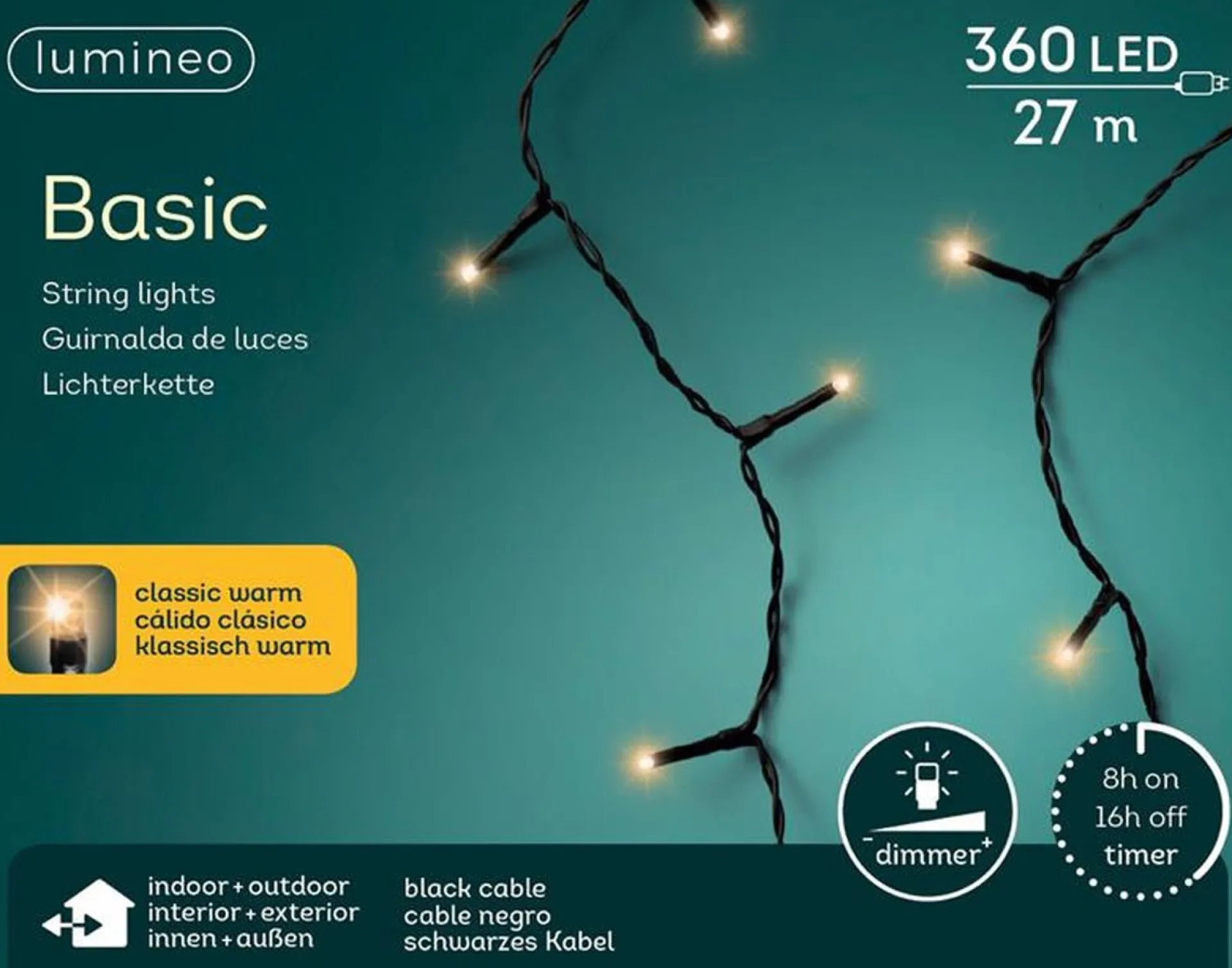 Lumineo Led-Verlichting Basic Lights Buiten 360L Store