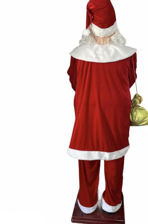 Magic Christmas Toys Kerstbeelden>Levensgrote Kerstman Danst En Zingt (1.80 M)