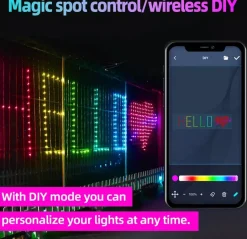 Lichtendirect -Smart-Lichtslinger-400 Rgb Leds- 2X2M- App-Sfeerverlichting-Decoratie-Kerstverlichting-Tuinverlichting-Bruiloft-Festival-Lichtsnoer-Prikkabel Store