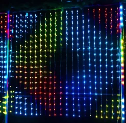 Lichtendirect -Smart-Lichtslinger-400 Rgb Leds- 2X2M- App-Sfeerverlichting-Decoratie-Kerstverlichting-Tuinverlichting-Bruiloft-Festival-Lichtsnoer-Prikkabel Store