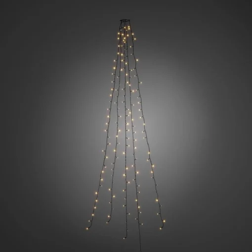 Konst Smide Lichtmantel Voor Binnen - 200 Leds - Warm Wit - 2.4 Meter - Kerstverlichting - Kerstboomverlichting Cheap