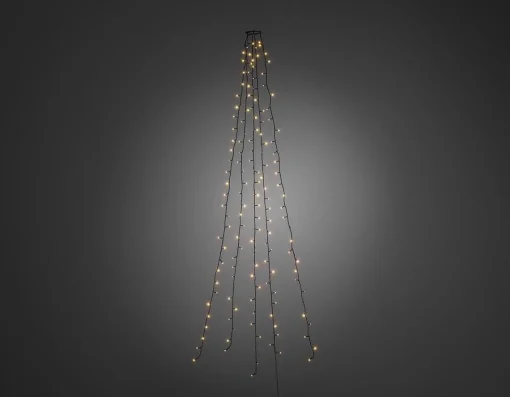 Konst Smide Lichtmantel Voor Binnen - 200 Leds - Warm Wit - 2.4 Meter - Kerstverlichting - Kerstboomverlichting Cheap