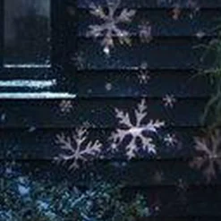 Argos Lichtprojector | Home Sneeuwvlokprojector Voor Binnen En Buiten - Wit New