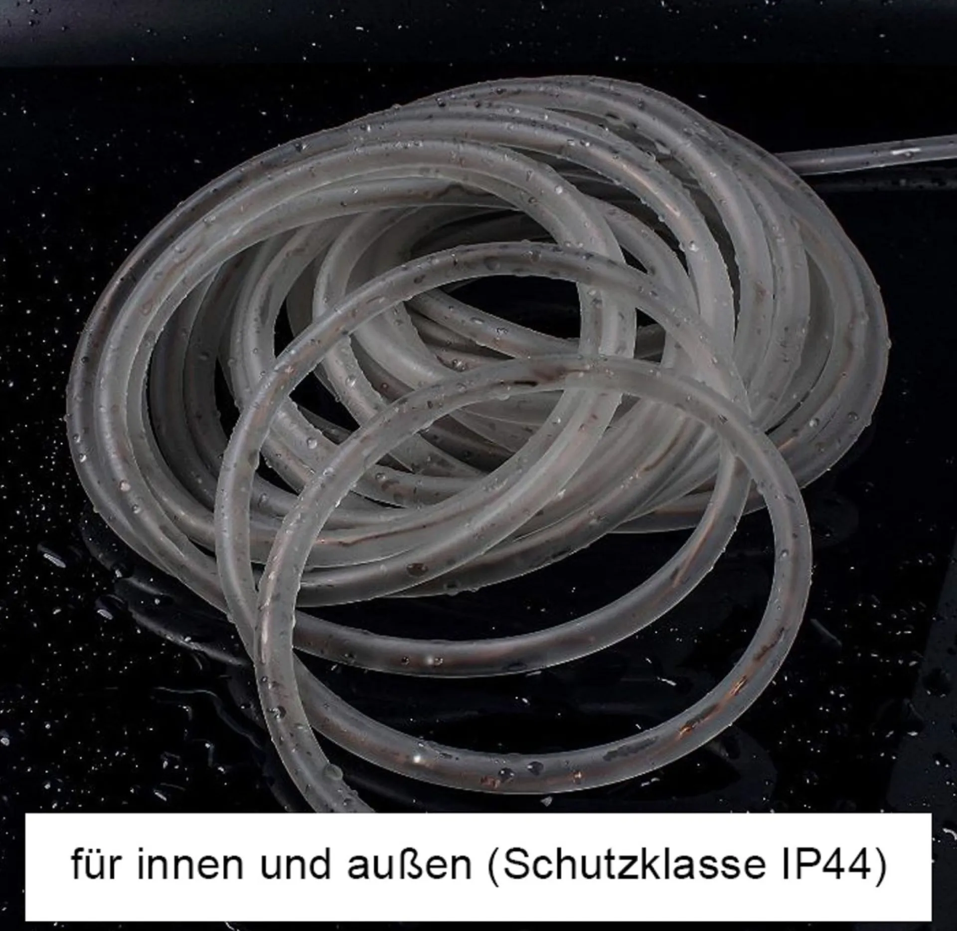 Trend24 Lichtslang Buiten - Kerstverlichting Buiten - Kerstverlichting Binnen - Kerstversiering - Lichtsnoer - Slangverlichting - Voor Binnen En Buiten - Solar - Op Zonne Energie - 10 M - Koud Wit Shop