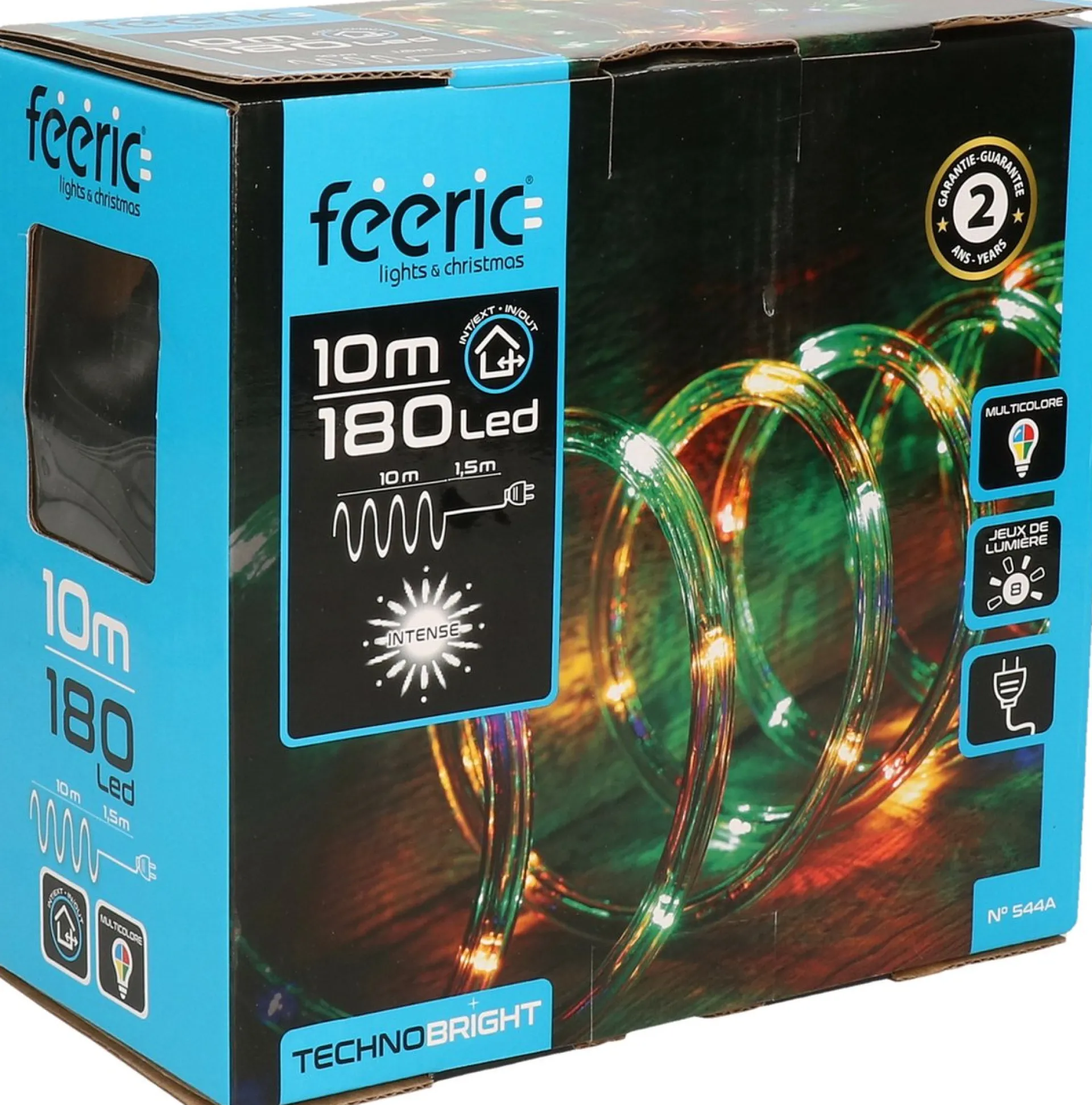 Feeric lights u0026 Christmas Lichtslang/Slangverlichting - 10 M - 180 Leds - Gekleurd Flash Sale