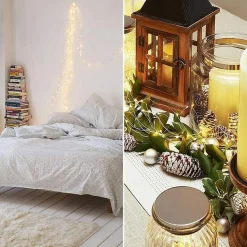 Sofisticade Lichtsnoer Bundel Led - Fairy Lights - 10 X 80Cm Met 80 Leds - Werkt Op 3 Aa Batterijen (Gratis Erbij) - Timer Functie - Kerstverlichting - Decoratie En Sfeerverlichting - Partylights Best