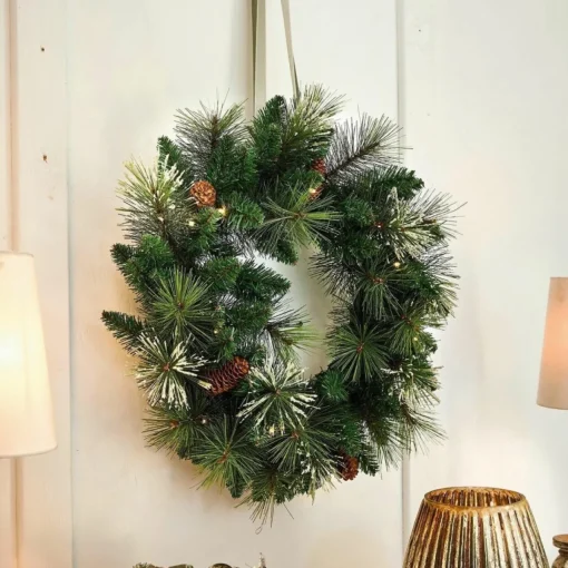 Loberon Kerstkransen> Krans Epte Groen