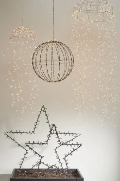 Luca lighting - Kroonluchter Kwal Zilver Warm Wit 1280Led Ip44 - L200Xd60Cm - Woonaccessoires En Seizoensgebondendecoratie (Europese Stekker ) Best Sale