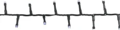 Luca lighting - Snake Light Wit 100Led Met Outdoor Batterij Box En Timer - L200Cm - Woonaccessoires En Seizoensgebondendecoratie Best
