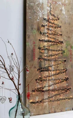 Luca lighting Cluster Kerstverlichting Met 576 Led Lampjes - L Klassiek Wit 420 Cm New