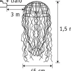 Luca lighting Kroonluchter Kwal Met Warm Witte Led Verlichting - H150 X O45 Cm - Zilver Shop