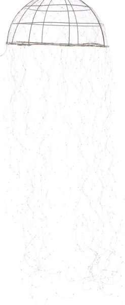 Luca lighting Kroonluchter Kwal Met Warm Witte Led Verlichting - H150 X O45 Cm - Zilver Shop