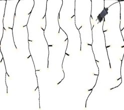 Luksus ™ Led Gordijn - Ijspegel Verlichting | Dual Color 960 Led Lampjes Extra Warm Wit + Koud Wit | Voor Binnen En Buiten | 20 + 10 Meter Snoer | 9 Lichtstanden & Timer Functie New