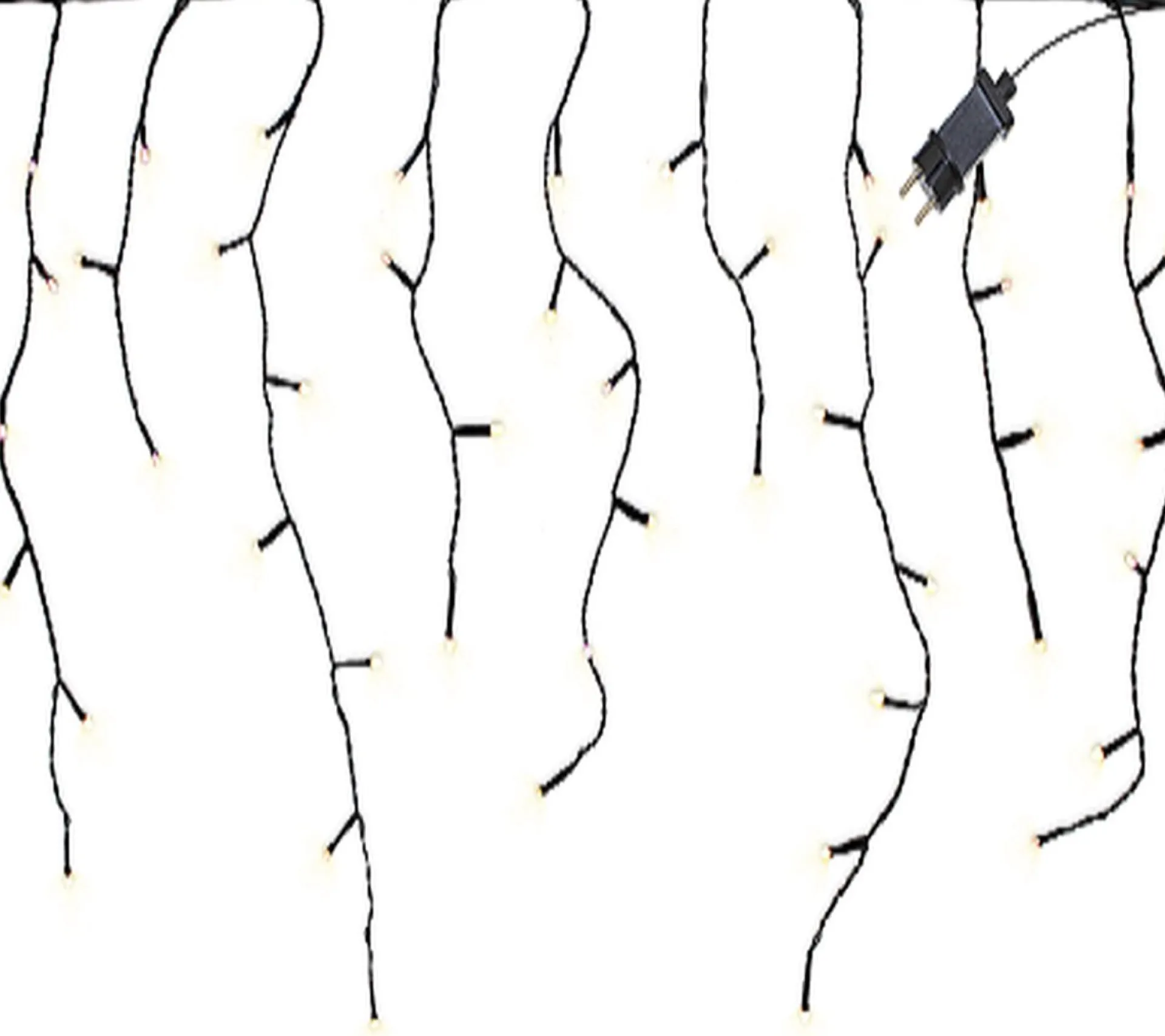 Luksus ™ Led Gordijn - Ijspegel Verlichting | Dual Color 960 Led Lampjes Extra Warm Wit + Koud Wit | Voor Binnen En Buiten | 20 + 10 Meter Snoer | 9 Lichtstanden & Timer Functie New