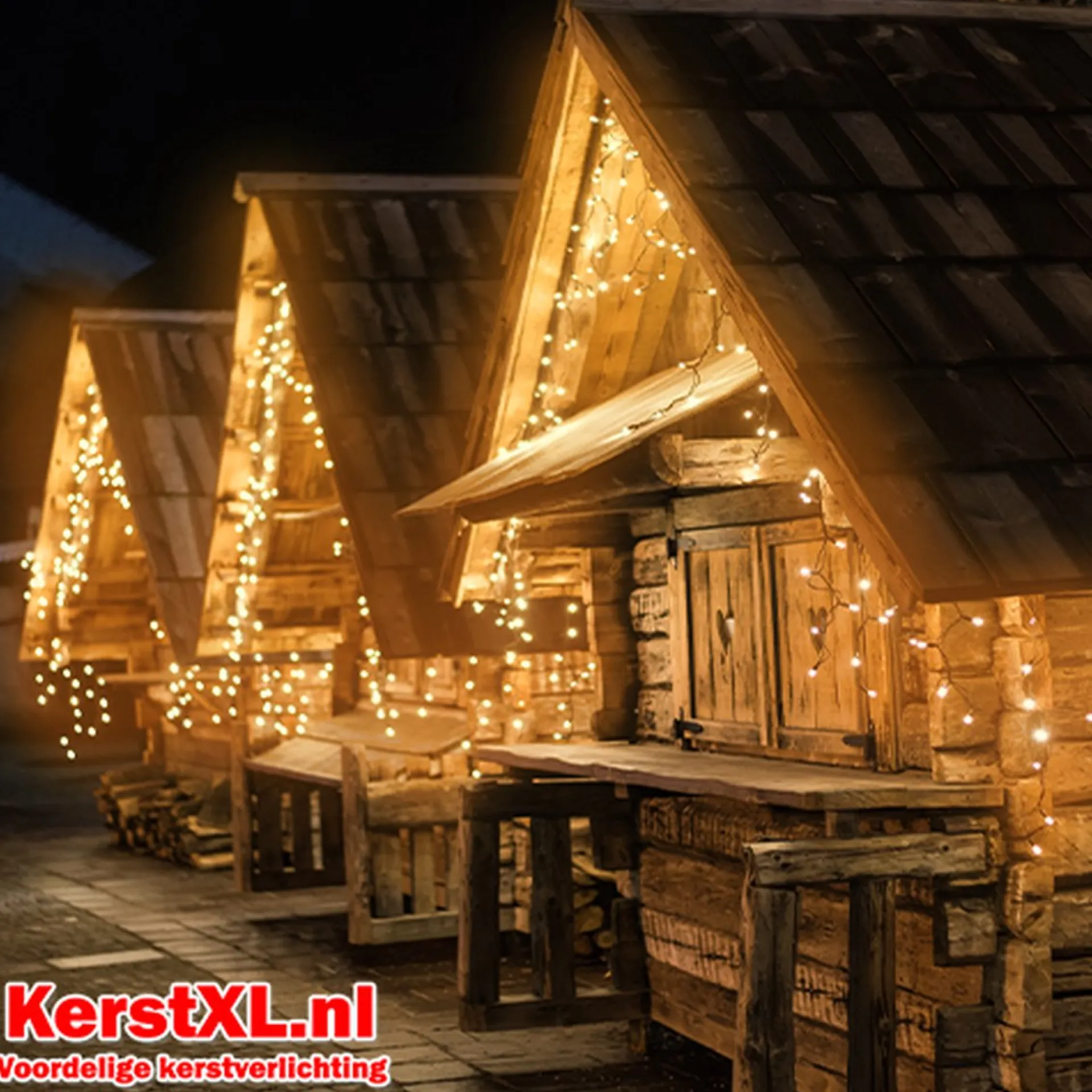 Luksus ™ Led Gordijn - Ijspegel Verlichting | Dual Color 1440 Led Lampjes Extra Warm Wit + Koud Wit | Voor Binnen En Buiten | 30 + 10 Meter Snoer | 9 Lichtstanden & Timer Functie Best