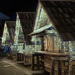 Luksus ™ Led Gordijn - Ijspegel Verlichting | Dual Color 1440 Led Lampjes Extra Warm Wit + Koud Wit | Voor Binnen En Buiten | 30 + 10 Meter Snoer | 9 Lichtstanden & Timer Functie Best