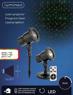 Lumineo Led Laser Projector Met Roterend Effect Online