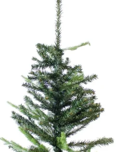 Silumen Luxe Groene Kunstboom 150Cm Pe / Pvc Met 400 Koppen, Metalen Voet - Plastic - Groen - New