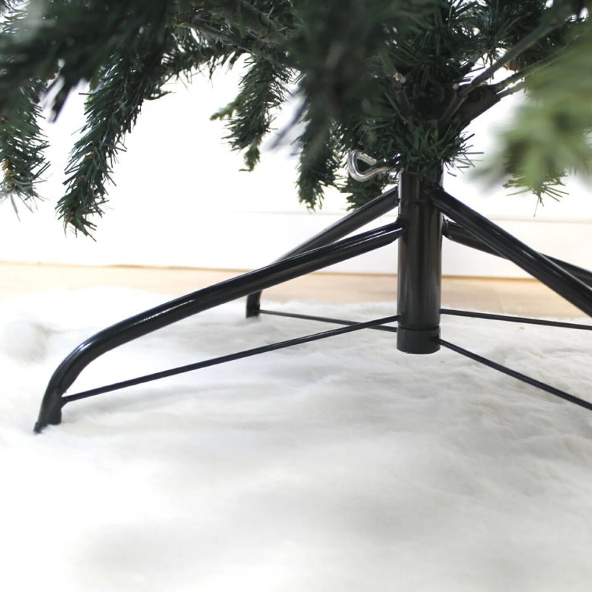 Silumen Luxe Groene Kunstboom 150Cm Pe / Pvc Met 400 Koppen, Metalen Voet - Plastic - Groen - New