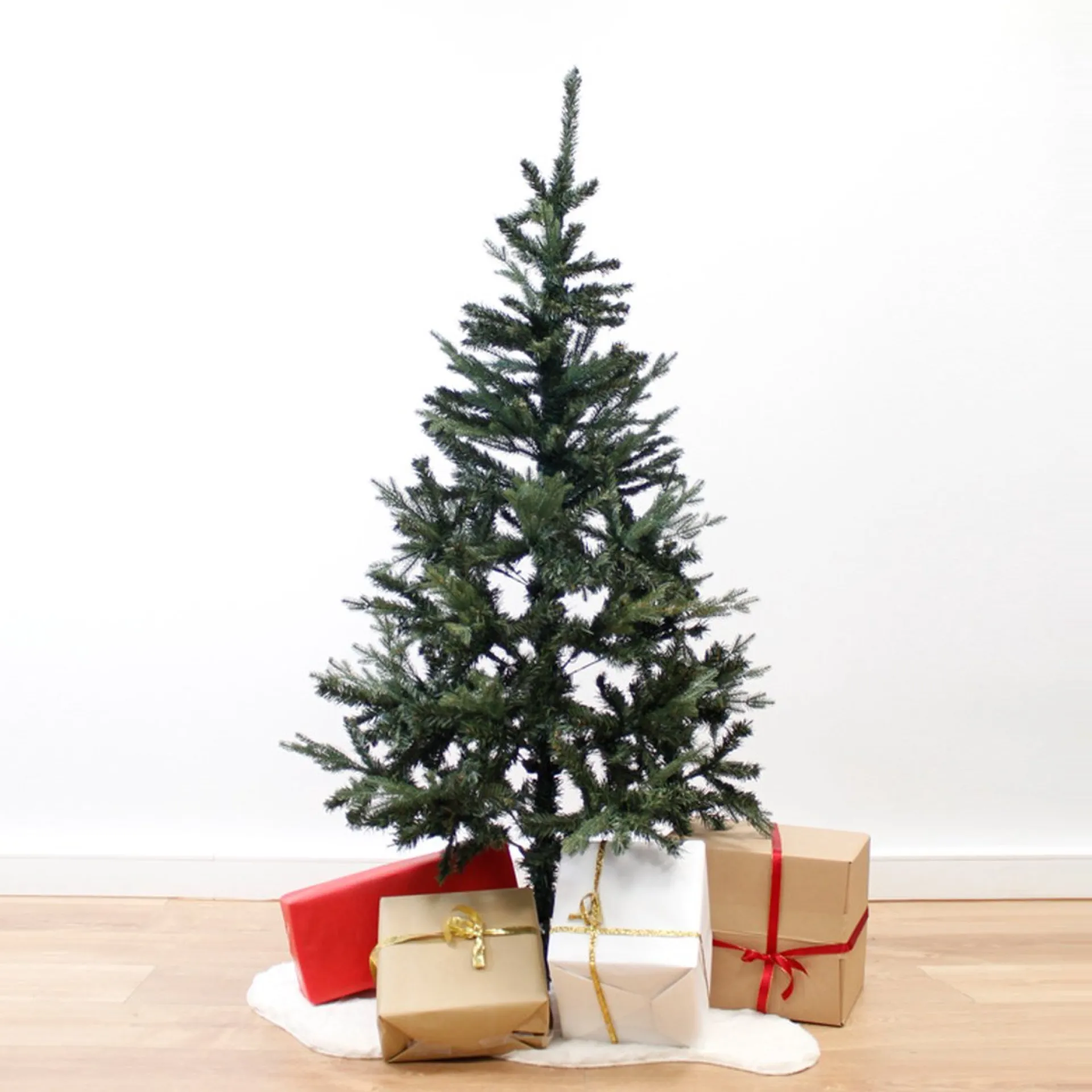 Silumen Luxe Groene Kunstboom 150Cm Pe / Pvc Met 400 Koppen, Metalen Voet - Plastic - Groen - New