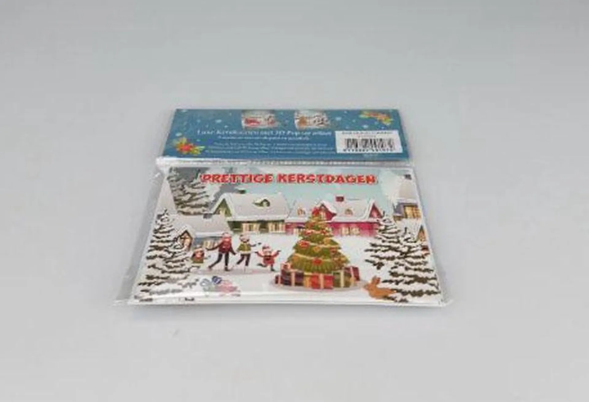 Merkloos Luxe Kerstkaart 3D Pop-Up - Multicolor - A5 Clearance