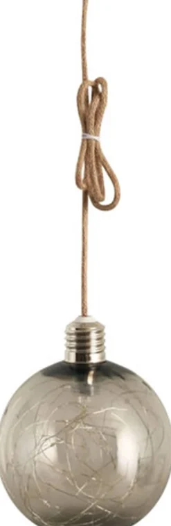 Luxform Lighting Batterijlamp G170 Led-Bol Aan Touw Transparant Outlet