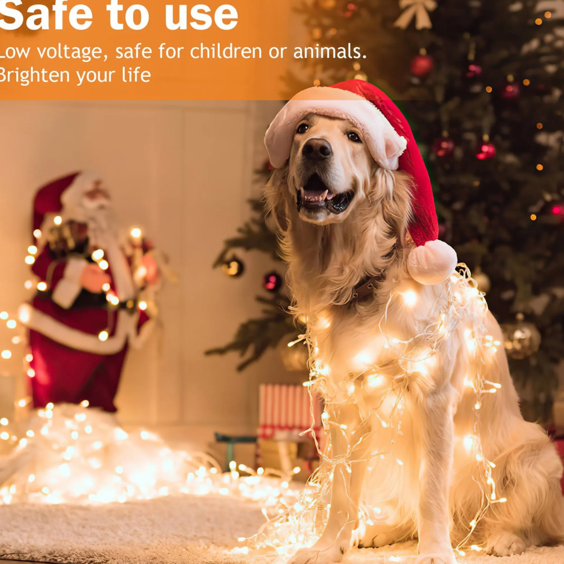 Merkloos 20M 600 Led Gordijn Led Kerstverlichting Gordijn Kerstverlichting Gordijn Voor Binnen En Buiten -Timer- 600 Led Lampjes- Warm Wit New