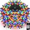 * 35M - Multikleur Lichtslinger - Geschikt Voor Buiten - 300 Led - Waterdicht - 8 Modi - Groene Kabel - Multikleurige Kerstverlichting - 5M Aanloopsnoer - Geschikt Voor Xmas, Kerstboom, Binnen, Thuis, Feest, Tuin Cheap