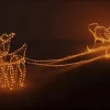 MaxxHome Kerstverlichting - Rendieren Met Slee - Kerstverlichting Figuur - Rendier -756 Lampjes - Warm Wit Licht Best Sale