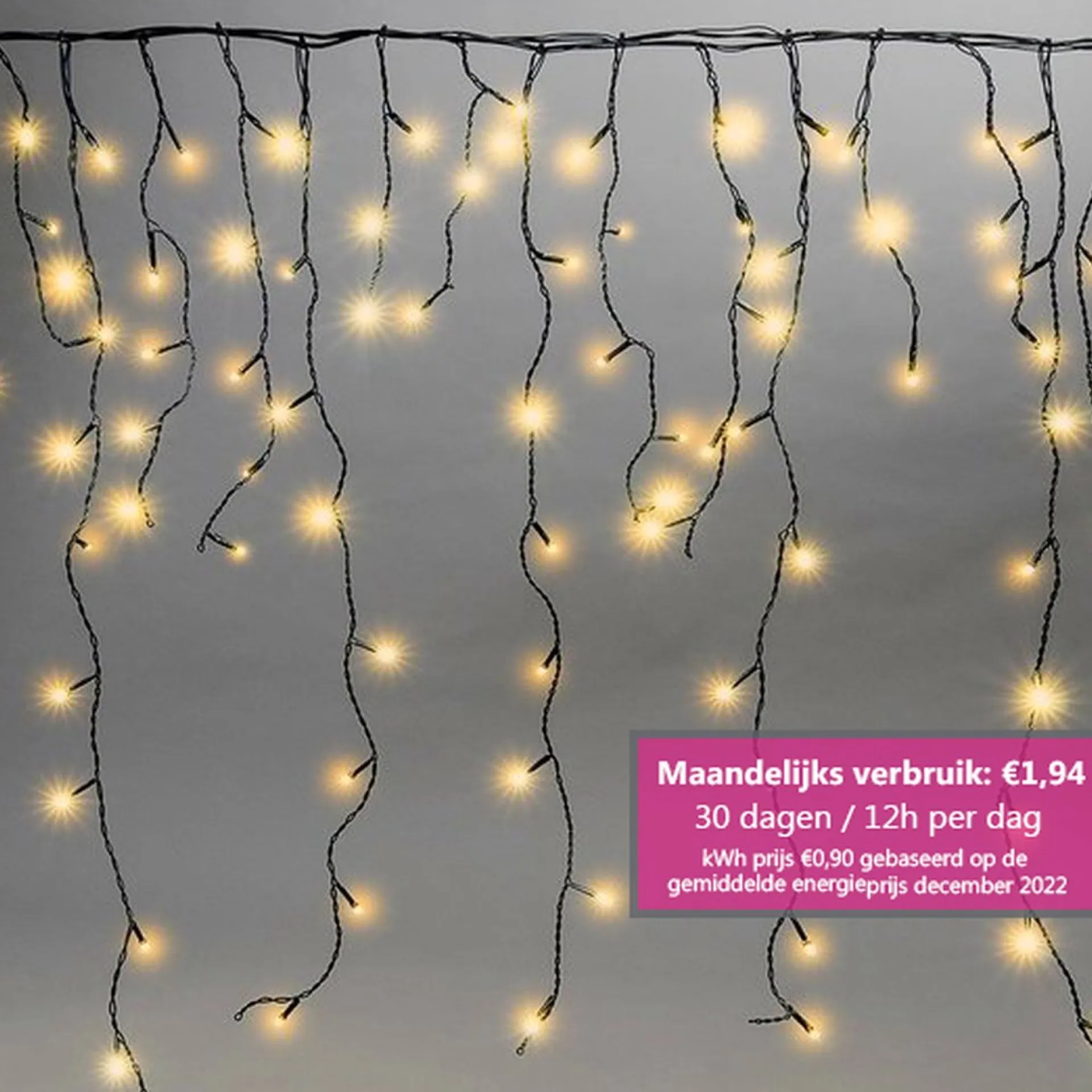 Meisterhome ® Ijsregen Kerstverlichting Lichtgordijn - 8 Meter Ijspegel - 400 Led Warm Wit - Met 8 Functies En Timer - Ijspegelverlichting Buiten Best