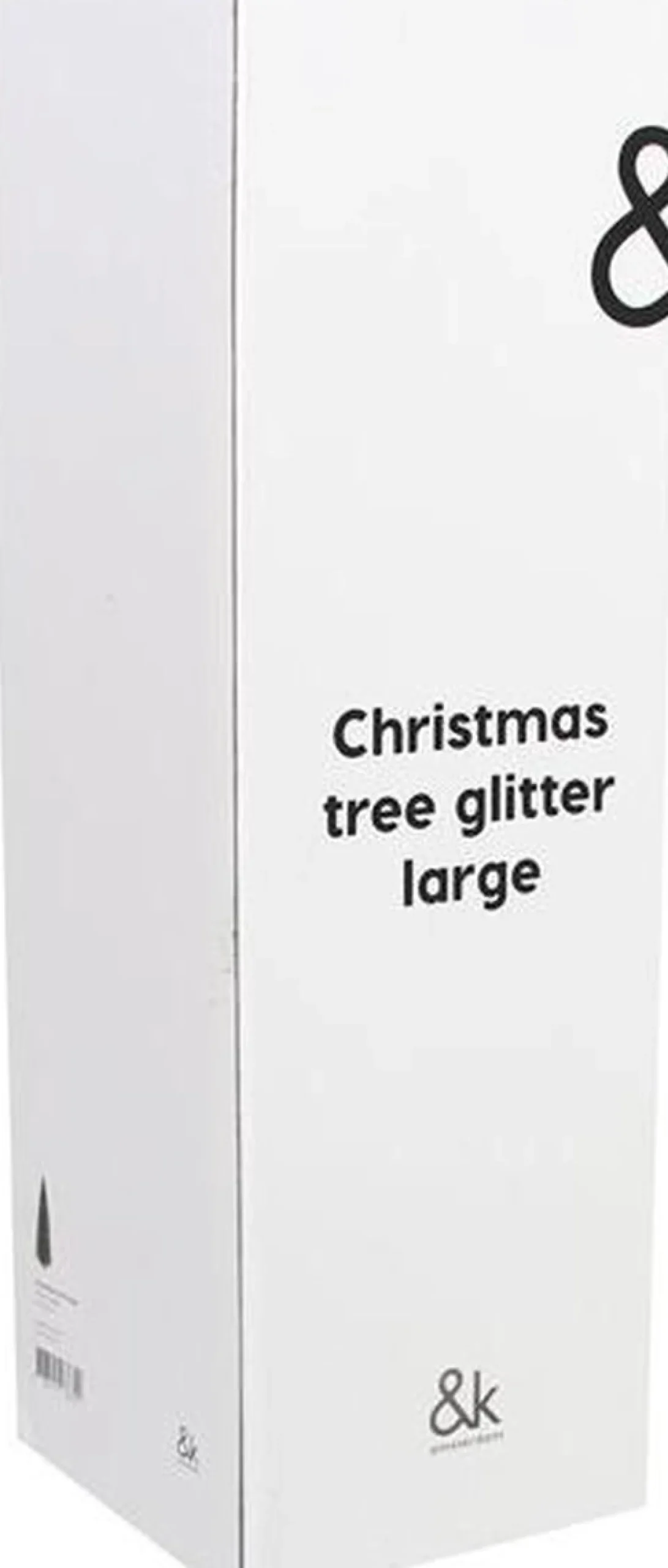 Klevering Middelgrote Glitter Kerstboom Decoratie - & Outlet
