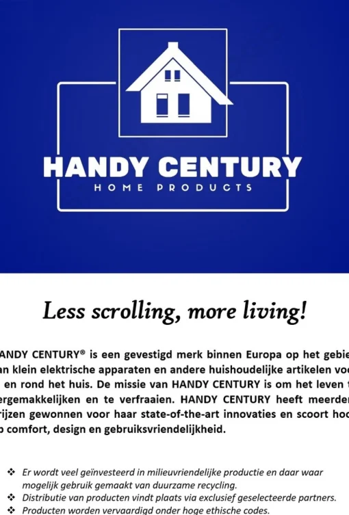 Handy Century Home Products Mya Led Kerstverlichting Gordijn - 4M - Warm Wit - Versiering Clearance