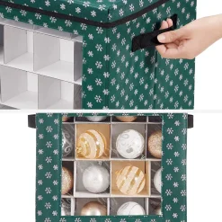 Nancyu0027s Nancy's Buckley Kerst Opbergdozen - Opbergdoos - Opvouwbaar - 3 Stuks - Groen - 30,5 X 30,5 X 30,5 Cm Cheap