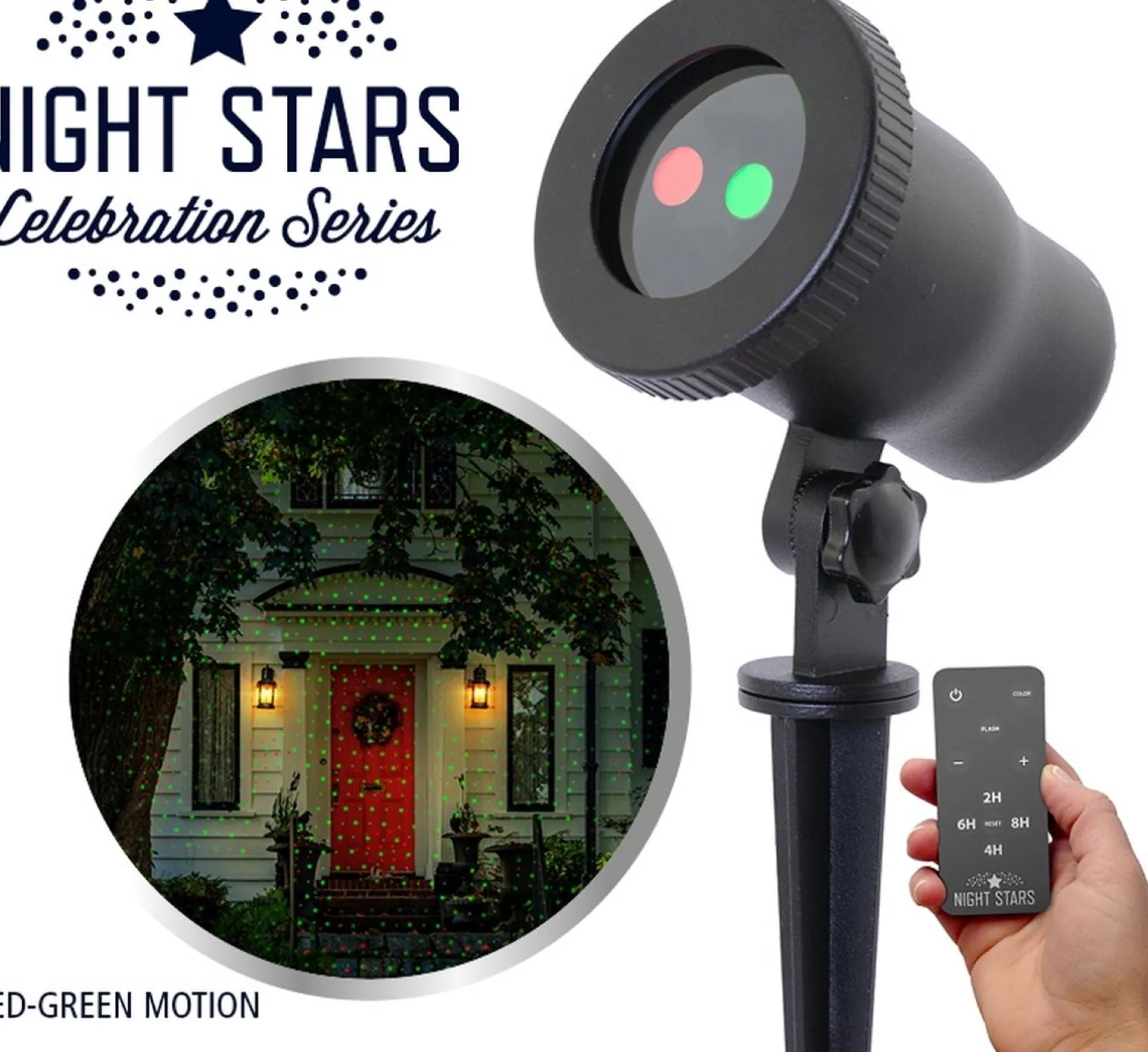 Night Stars Prikspot - Laser Light - Feestverlichting - Led Projector Cheap