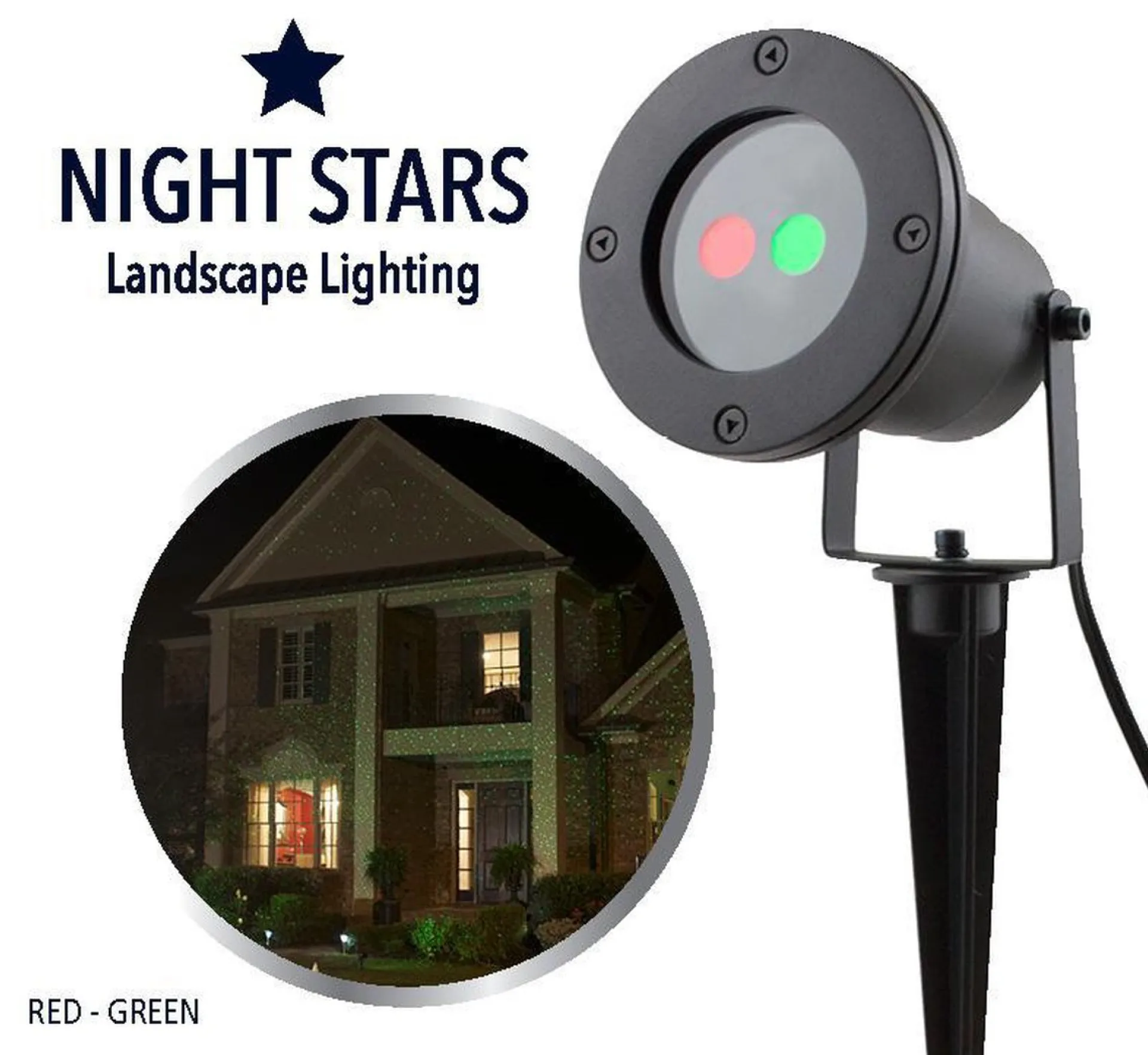 Night Stars Prikspot - Laser Light - Feestverlichting - Led Projector Cheap