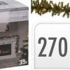 Oneiro Guirlandes>'s Luxe Guirlande Met 35 Lampjes - 230V - 270 Cm - Kerst – Guirlande - Feestdagen - Winter - Verlichting - Binnen - Buiten – Sfeer