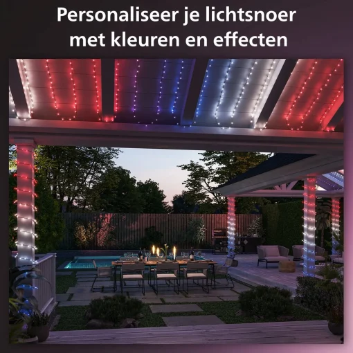 Philips Hue Festavia Lichtsnoer - 40 Meter - 500 Led's Outlet